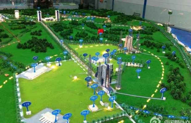 Строительство космодрома на юге Китая на острове Хайнань