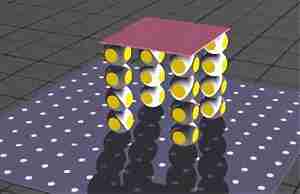 Модульный робот принял форму стола