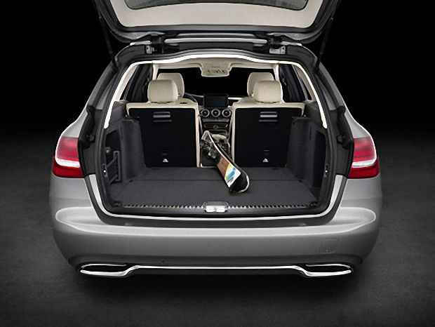 Увеличенный багажник в новом Mercedes-Benz