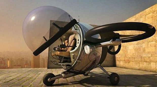 Ситикоптер будущего Fly Citycopter